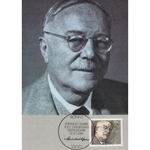 Reinhold Maier German FDP Politician Rare FDC Postcard