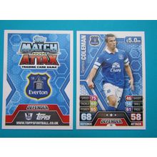 94. Seamus Coleman - Everton - Match Attax 2013/14 Football Card EF1