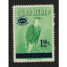 Caribic Common Caracara Bird ovpt 12c 1959 MH SG#910