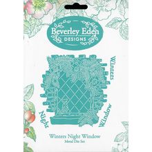 Beverley Eden Winters Night Window Die Set. Die Cutting Cardmaking Crafts
