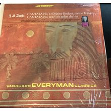 Bach- Cantatas 13, 166- Vanguard Everyman Classics -LP -Barbe