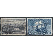 300ᵗʰ Anniv Curacao - Netherlands 1934 - FH - MiNr 274/5 (A)