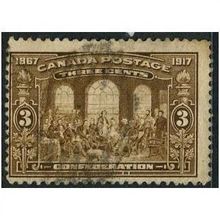 1917 SG 244 - #2 fine used (o)