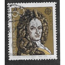 GER 1980 60pf 'GOTTFRIED WILHELM LEIBNIZ' FINE USED (EBID60-750)