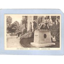 MA Cambridge John Howard Founder Of Harvard University ma_box1~426