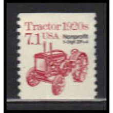 2127b 7.1c Tractor Fine MNH Dry Gum PreCnx X3448