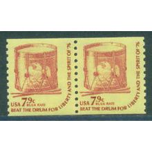 1615 7.9c Drum Fine MNH Pair MA3613