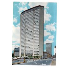 PIRELLI SKYSCRAPER, MILAN, MILANO, ITALY. unused vintage postcard #