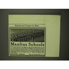 1918 Manlius Schools Ad