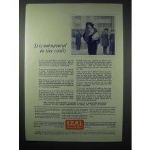 1923 Abbott Laboratories IZAL Disinfectant Ad