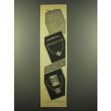 1940 Swank Cravat Chain Ad - Says Forever Yours