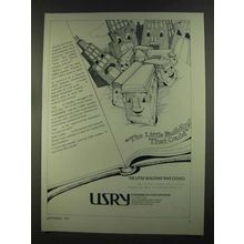 1972 USRY Mobile Offices Ad - Little Building Could