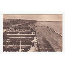 The Front and Lawns Hove Postcard East Sussex 81727