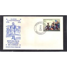 FDC Int'l Congo Honoring USA Bicentennial (Cachet-U/A) CV01037