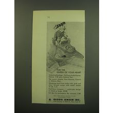 1949 Georg Jensen Advertisement - Valentine Package; Scarf; Compact and Pill Box