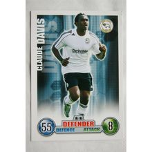 2007/08 Topps Match Attax Trading Card - Claude Davis, Derby County