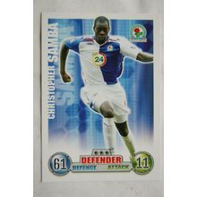 2007/08 Topps Match Attax Trading Card - Christopher Samba, Blackburn Rovers