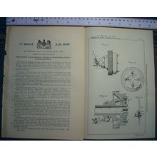 1903 Patent No. 26,244 Clutches Pipe Threading, Borden, Meracher, Ohio