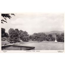 Crowgill Park Shipley Yorkshire Real Photo Old Postcard