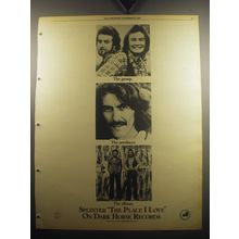 1974 Splinter The Place I Love Album Ad - The group. The Producer. The Album.
