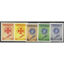 1962 Michel 1009/1013 - MLH (*)
