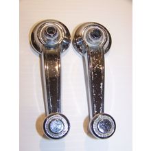 1967 DODGE CORONET DART WINDOW CRANK HANDLES OEM #2765455