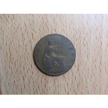 GB 1922 George V Half PennyCoin