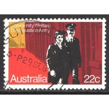 AUSTRALIA 1980: COMMUNITY WELFARE - 22c SALVATION ARMY USED (G6)