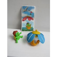 Kinder Surprise Toy 2001 K01-4 Catapilla in Parachute - With Insert