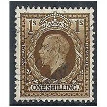 1934 SG449 1/- Bistre-Brown Photogravure Fine Used. ..