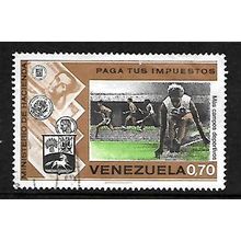 VENEZUELA 1974 PAY YOUR TAXES CAMPAIGN 70c SPORTS STADIUM SG 2269 FINE USED