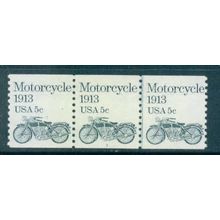 1899 5c Motorcycle Fine MNH Dry Gum PNC 1/3 W0543