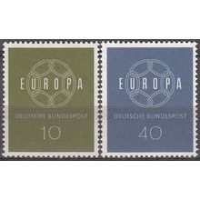 Deutschland 1959 Michel 320 - 321 Neuf ** Cote (2011) 2.00 Euro Europa CEPT