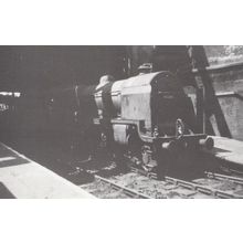 Patriot 45500 Train at Manchester Victoria Station in 1960 Postcard