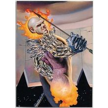 DC VERSES MARVEL ' IMPACT LIMITED EDITION ' card # 2 METAMORHO (1995)