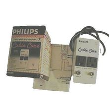 Vintage Philips Cable/Power Surge Protector Psv310 Cable Care