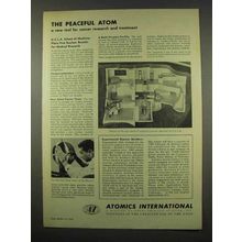 1956 Atomics International Ad - The Peaceful Atom