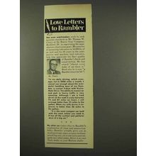 1956 Rambler Car Ad - Not Even Watchmakers