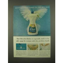 1965 Dove for Dishes Ad - Mildness Comes to Kitchen