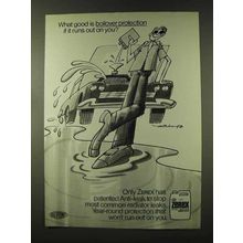 1973 Du Pont Zerex Anti-Freeze Ad - Boilover