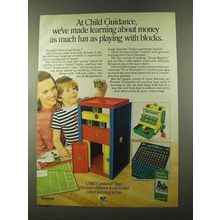 1973 Child Guidance Toys Ad - Dollars and Sense