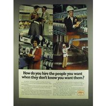 1978 Miller Beer Ad - Hire The People You Want