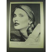 1978 Mikimoto Pearl Jewelry Ad - Living Memories