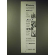 1989 Maupintour Escorted Tours Ad - Russia Greece Europe