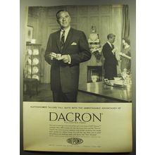 1959 Du Pont Dacron Advertisement - Kuppenheimer tailors fall suits
