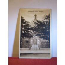 CONGREGATIONAL CHURCH, HIGHWORTH. WILTSHIRE unused antique postcard, J J Smith =
