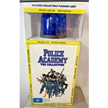 POLICE ACADEMY The Collection 1 - 7 DVD Box Set w/Collectable Flashing Light