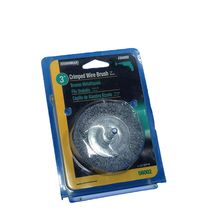 Columbian Coarse Crimped Wire Brush Factory Sealed 3" - 1/4" shank