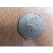 Ireland 1981 50p Coin