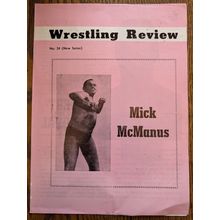 British wrestling magazine REVIEW V1 No.24 BIG DADDY Mick McManus Hull WWE AEW